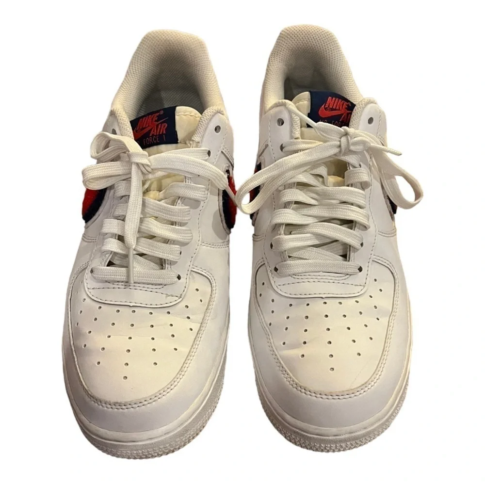 Nike Air Force 1 07 LV8 Chenille Swoosh Size 8